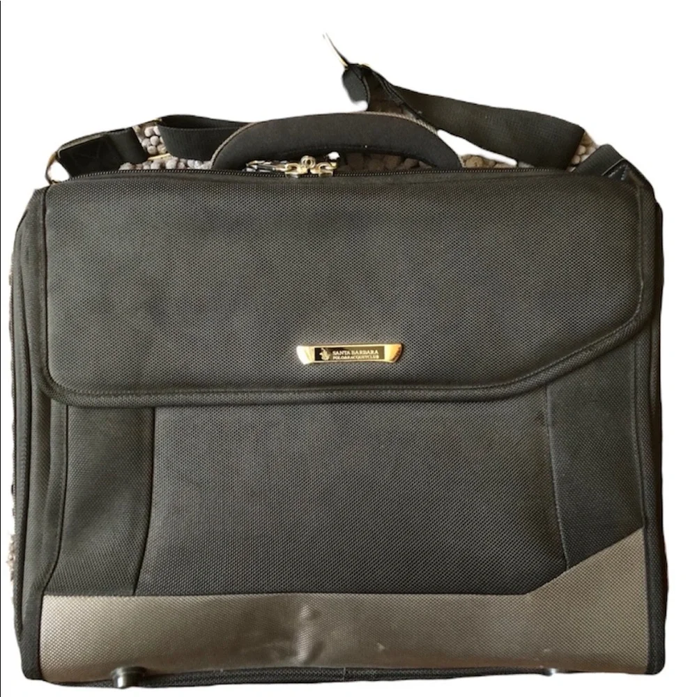 Santa Barbara Polo & Racquet Club Laptop Messenger Crossbody Bag